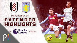 Fulham v Aston Villa  PREMIER LEAGUE HIGHLIGHTS  2172024  NBC Sports [upl. by Weixel579]