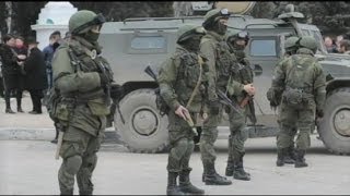 Russian Forces Officially Enter the Crimea Region of Ukraine [upl. by Yeca628]