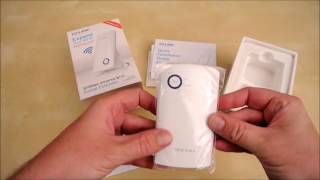 TPLink universal WiFi Range Extender unboxing [upl. by Ayk]