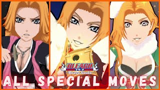 All Rangiku Matsumoto Special Moves Bleach Brave Souls [upl. by Hannala]