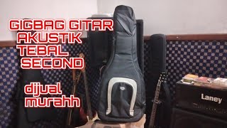 DIJUAL SEMI HARDCASE AKUSTIK SECOND gigbaggitar gigbaggitarakusstik semihardcasegitarakusttik [upl. by Evelina]