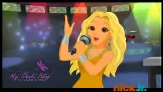 Shakira cantando Did it again en Doras explorer girls [upl. by Beltran381]