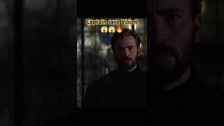 Captain entry to save WandaampVision😱🔥🔥 captain infinitywar marvelstudios vision america [upl. by Alahsal504]