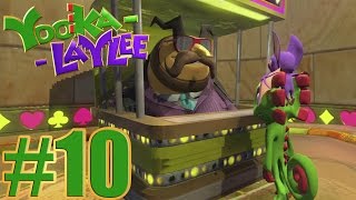 Yooka  Laylee Gameplay Walkthrough Part 10  100  Walkthrough [upl. by Litsyrk472]