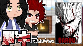 🦊🌸🦊RusEng Baki React To GarouPart 1tiktokAMVGacha club🦊🌸🦊 [upl. by Jdavie]