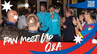 Palace players and legends surprise Eagles fans in Singapore [upl. by Eiznik]