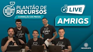 LIVE Plantão de Recursos MEDGRUPO  AMRIGS [upl. by Atiker840]