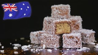 How To Make Lamingtons Most Famous Australian Dessert [upl. by Maguire]