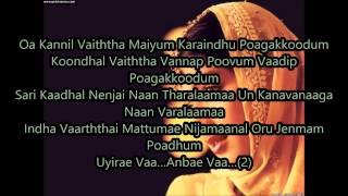 Dandiya Aatamum Aada from Kadhalar Dinam  Lyrics [upl. by Arza]