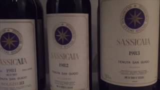 Todas as safras de Sassicaia [upl. by Stew]