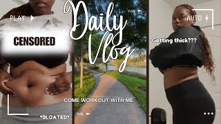 Working out while menstruating amp Weight Loss update  Trying to Lose 30 pounds EP3 🏋🏾‍♂️💪🏾🌸 [upl. by Maher804]