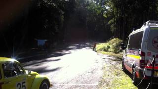 vw beetles racing  kempseycooperabung hillclimb 2011 [upl. by Attah]