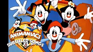 Animaniacs Subtitled Songs  Theme Song 1993 [upl. by Cavill]