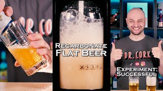 How to recarbonate flat beer 🍺 shorts [upl. by Adniles723]