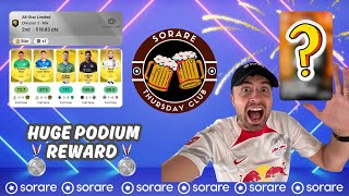 Massive Podium Success🥈🌟  Star Reward amp Bonus Craft  Sorare Rewards Video 🎥 [upl. by Calise]