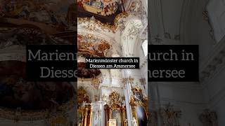 Marienmünster Diessen  Beautiful Baroque Architecture in Germany 🇩🇪 [upl. by Savdeep426]