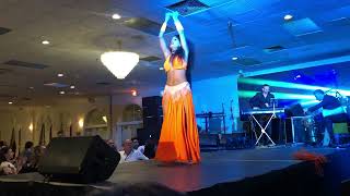 Kelvia Belly Dancer in CT and the MDA Girls opening act for the Ragheb Alama concert MA USA [upl. by Yramanna]