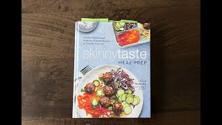 Skinnytaste Meal Prep by Gina Homolka  Cookbook Review [upl. by Sybille522]