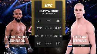 Demetrious Johnson vs Stefan Struve Full Fight  UFC 5 Fight Night [upl. by Melony]