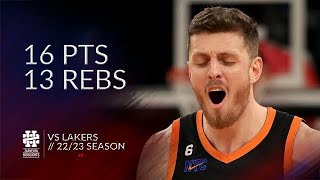 Isaiah Hartenstein 16 pts 13 rebs vs Lakers 2223 season [upl. by Cully694]