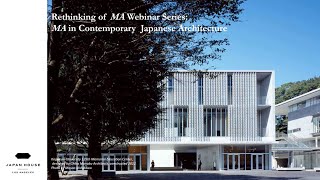 MA in Contemporary Japanese Architecture [upl. by Casimire]