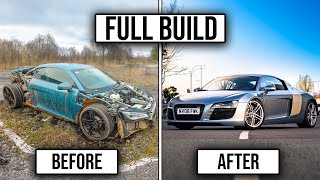 FULL BUILD  RESTORING A RALLIED AUDI R8 [upl. by Acisej640]