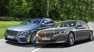 2020 BMW 750i xDrive vs 2019 Mercedes S560 4Matic [upl. by Yelrak]