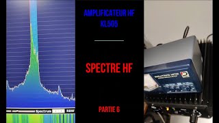 Amplificateur RM Italy KL505  Spectre HF  Partie 6 radioamateur technique hamradio amplifier [upl. by Nahtnahoj]