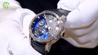 Greubel Forsey Diamonds amp First Perpetual Calendar At The SIHH 2014 [upl. by Aivonas627]