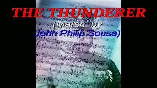 THE THUNDERER March Cover [upl. by Skricki]