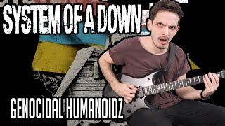 System Of A Down  Genocidal Humanoidz  GUITAR COVER NEW SONG 2020 [upl. by Ferris]