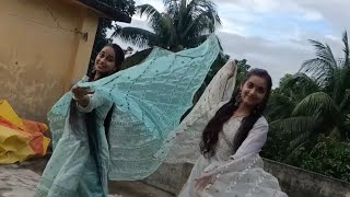 Barso Re Megha Megha Dance Cover Guru Shreya Ghosal Pooja amp Megha [upl. by Enahpad]