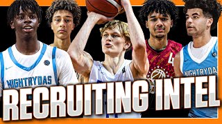 Latest College Basketball Recruiting Intel 🧠 🏀  Arkansas UConn Duke Kansas Miami Texas [upl. by Hanshaw]