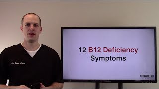 12 Vitamin B12 Deficiency Symptoms [upl. by Benedicto]