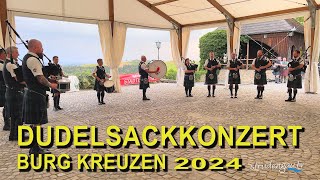 DUDELSACKKONZERT  BURG KREUZEN  2024 [upl. by Meenen]