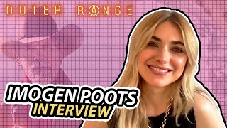 Imogen Poots interview quotOuter Rangequot [upl. by Inaflahk]