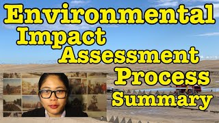 EIA Lecture 1 Part 44  Environmental Impact Assessment  Summary  Process  Basic Concepts [upl. by Dearden]