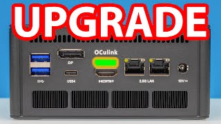 Make a SUPER Mini PC Better with an OCulink eGPU [upl. by Hathcock]