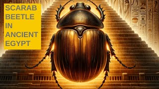 Scarab Beetle in Ancient Egypt [upl. by Eyatnod604]