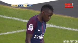 Les deux énormes ratés de Blaise Matuidi contre lAS Roma [upl. by Sosthena967]