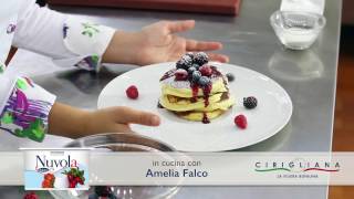 Spot 30 Ricotta pancakes con frutti rossi e miele  Mozzarella di Bufala Cirigliana [upl. by Tal]