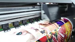 Epson I3200 New eco solvent printer [upl. by Oliy]