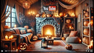 Cozy Halloween Lofi Beats – Chill amp Spooky Vibes for a Relaxing Halloween Night [upl. by Chouest]