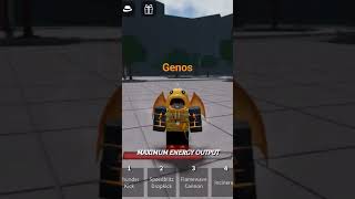 Genos ultimate theme roblox strongestbattlegrounds [upl. by Boggs]