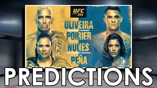 UFC 269 Predictions  ETK Predictions [upl. by Daus]