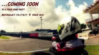 Kalen Chin  Australias fastest 5 year old kart driver [upl. by Beghtol]