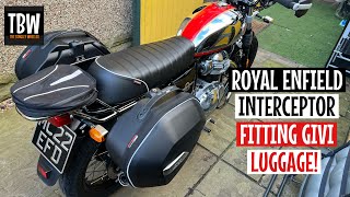 Royal Enfield Interceptor 650 Luggage [upl. by Rinaldo]