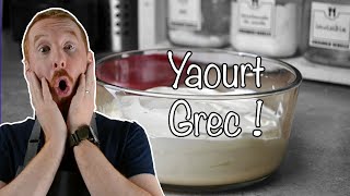 Yaourt Grec 🇬🇷 Super FACILE et ÉCONOMIQUE [upl. by Lytsyrk]