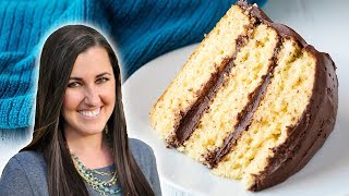 How to Make The Most Amazing Vanilla Cake  The Stay At Home Chef [upl. by Ariaes]