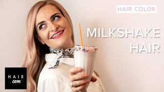 Milkshake Hair Color featuring LOreal Professional [upl. by Favian]